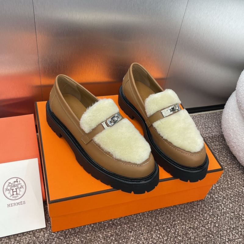 Hermes Leather Shoes